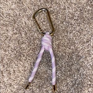 LULU LEMON KEY CHAIN
